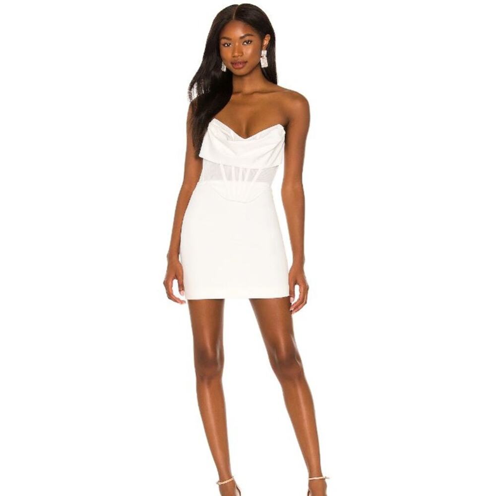 NBD Conner Strapless Mini Dress M
